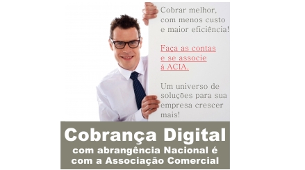 Notícia: Cobrança Digital é na Associação Comercial!