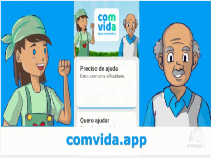 Notícia: Aplicativo: Comvida.app